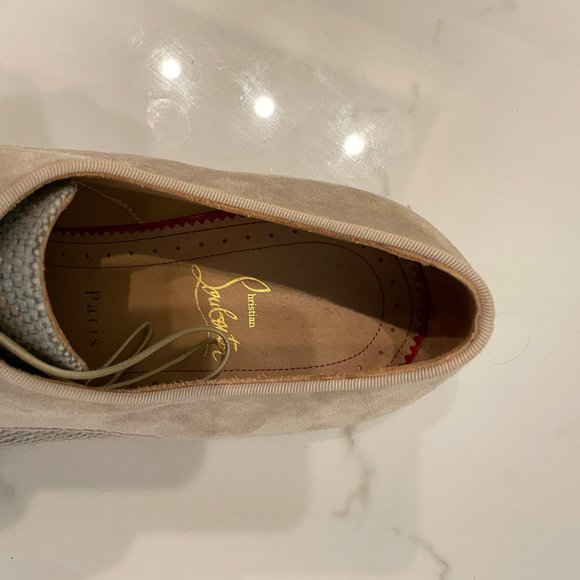 Christian Louboutin Men\'s Oxford Derby Lace Up Shoes 43.5 Almost New main image 4